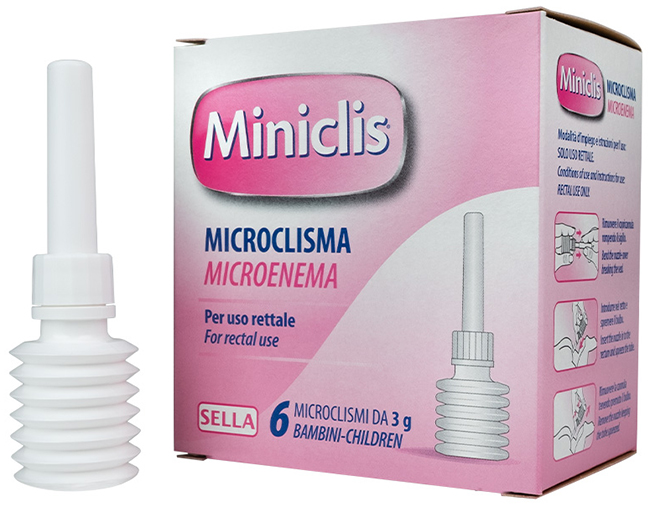 MINICLIS BIMBI 3G 6 MICROCLISMI CL II - Luckyfarma.it