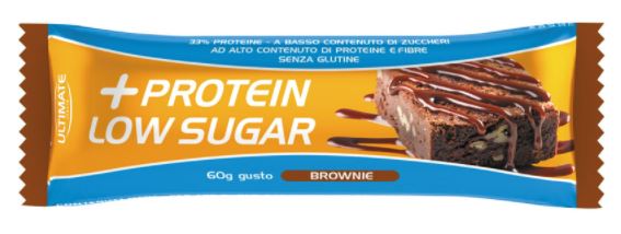ULTIMATE BARRETTA+ PROTEIN LOW SUGAR BROWNIE 60 G - Luckyfarma.it