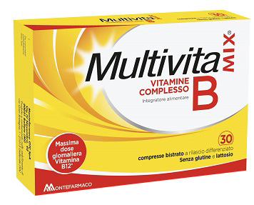 MULTIVITAMIX VIT COMPLESSO B 30 COMPRESSE BISTRATO - Luckyfarma.it