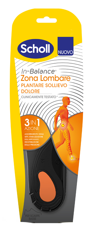 SCHOLL PLANTARE LOMBARE L 2 PEZZI - Luckyfarma.it