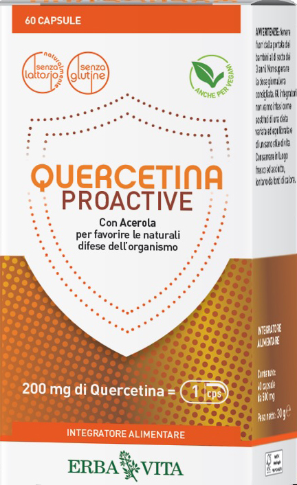 QUERCETINA PROACTIVE 60 CAPSULE - Luckyfarma.it