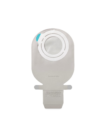 SENSURA MIO FLEX SISTEMA 2 PEZZI CON AGGANCIO ADESIVO SACCA ILEOSTOMIA RIVESTITA 50MM DA 340 ML 30 PEZZI - Luckyfarma.it