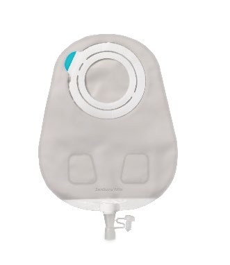 SENSURA MIO FLEX SISTEMA 2 PEZZI CON AGGANCIO ADESIVO SACCA MULTICHAMBER PER UROSTOMIA RIVESTITA 35MM DA 550 ML 30 PEZZI - Luckyfarma.it