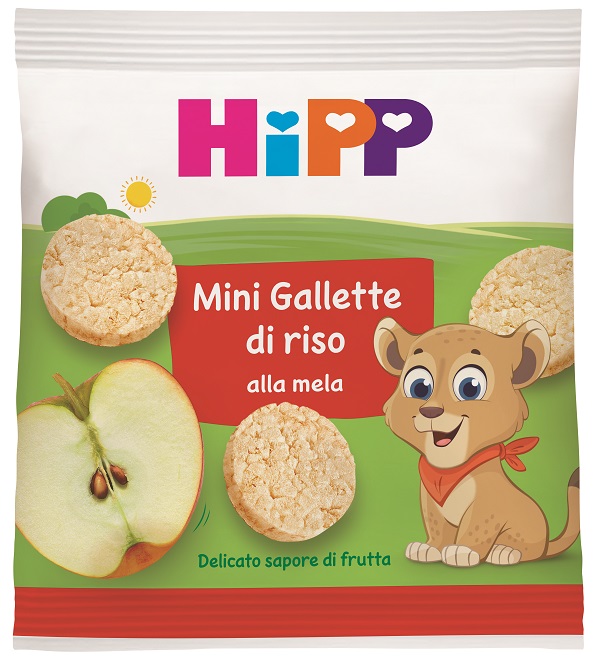 HIPP BIO BABY GALLETTE DI RISO ALLA MELA 30 G - Luckyfarma.it