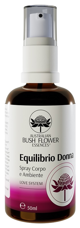 AUSTRALIAN BUSH FLOWER ESSENCES EQUILIBRIO DONNA VAPORIZZATORE 50 ML - Luckyfarma.it