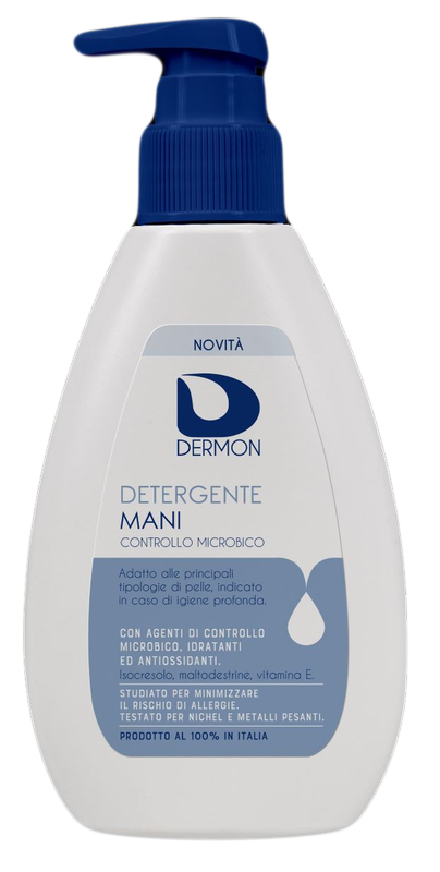 DERMON DETERGENTE MANI CONTROLLO MICROBICO 200 ML - Luckyfarma.it