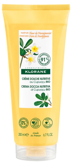 KLORANE CREMA DOCCIA FIORE DI FRANGIPANE 200 ML - Luckyfarma.it