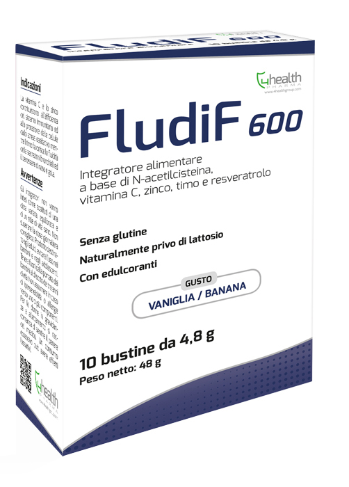 FLUDIF 600 VANIGLIA/BANANA 10 BUSTINE - Luckyfarma.it