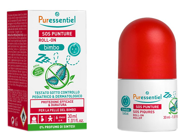 PURESSENTIEL SOS INSETTI ROLL ON BIMBO 30 ML - Luckyfarma.it