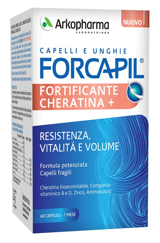 FORCAPIL FORTIFICANTE CHERATINA 60 CAPSULE - Luckyfarma.it