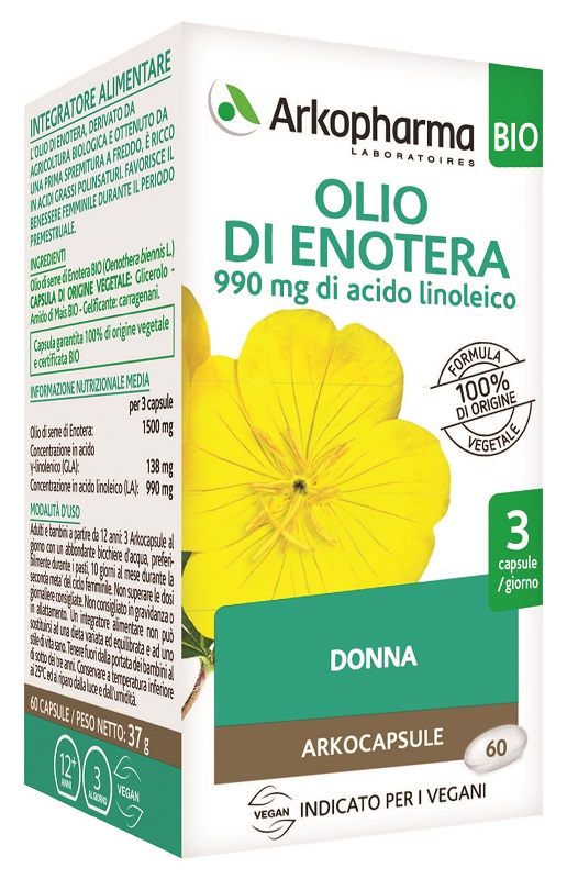 ARKOCPS OLIO ENOTERA BIO 60 CAPSULE - Luckyfarma.it
