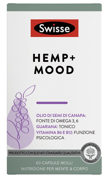 SWISSE HEMP+ MOOD 60 CAPSULE - Luckyfarma.it