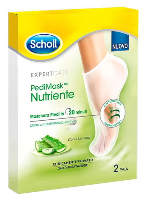 SCHOLL PEDIMASK ALOE VERA 2 PEZZI - Luckyfarma.it