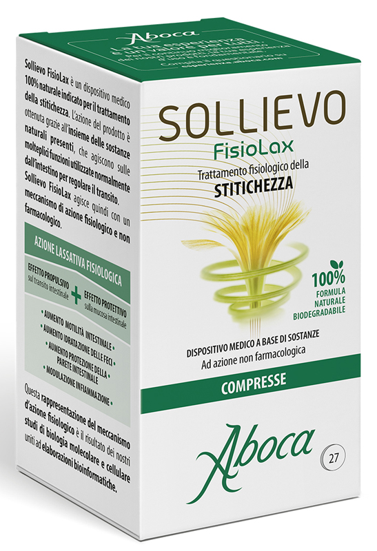 SOLLIEVO FISIOLAX 27 COMPRESSE - Luckyfarma.it