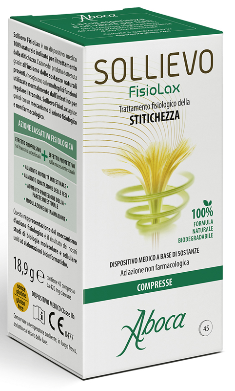 SOLLIEVO FISIOLAX 45 COMPRESSE - Luckyfarma.it
