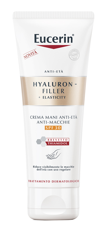EUCERIN HYALURON FILLER + ELASTICITY CREMA MANI ANTI MACCHIE 75 ML - Luckyfarma.it