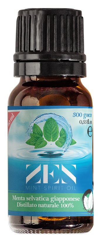 ZEN MINT SPIRIT OIL OLIO DISTILLATO DI MENTA VULCANICA GIAPPONESE 10 ML - Luckyfarma.it