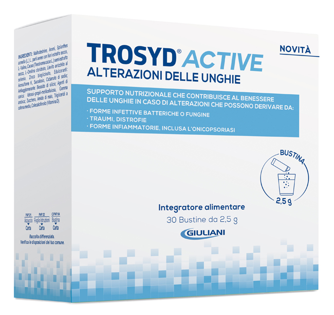 TROSYD ACTIVE ALTERAZIONI UNGHIE 30 BUSTINE - Luckyfarma.it