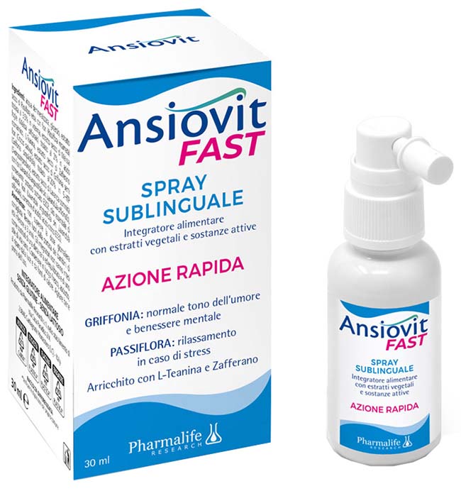 ANSIOVIT FAST SPRAY SUBLINGUALE 30 ML - Luckyfarma.it