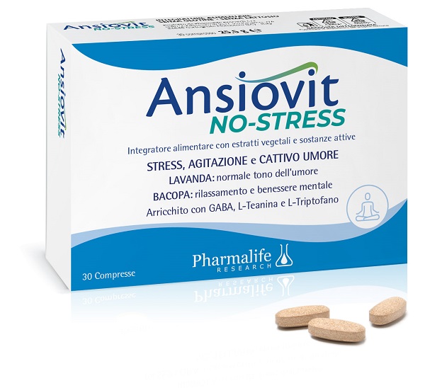 ANSIOVIT NO STRESS 30 COMPRESSE - Luckyfarma.it