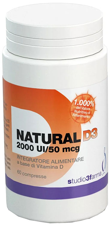 NATURAL D3 60 COMPRESSE - Luckyfarma.it