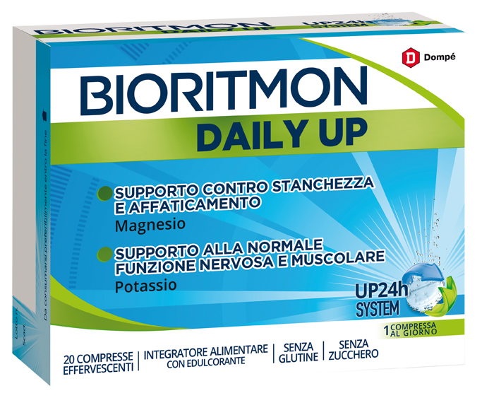 BIORITMON DAILY UP 20 COMPRESSE SENZA ZUCCHERO - Luckyfarma.it