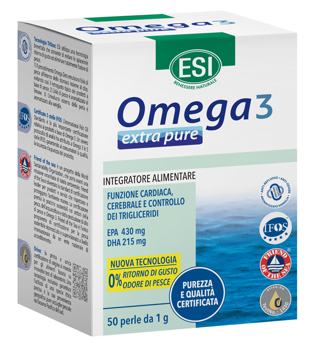 ESI OMEGA 3 EXTRA PURE 50 PERLE - Luckyfarma.it
