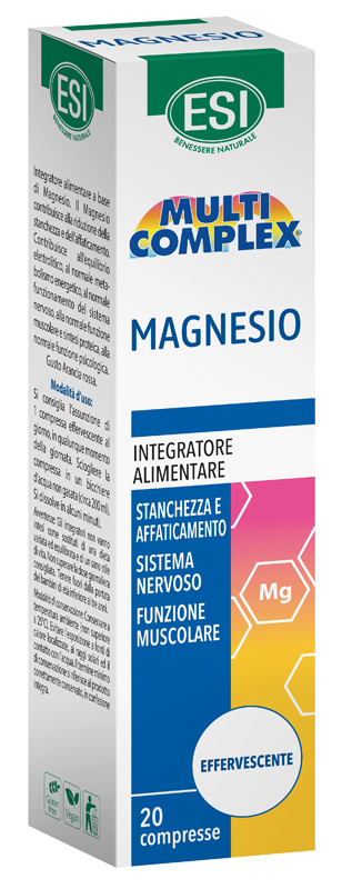 ESI MULTICOMPLEX MAGNESIO 20 COMPRESSE EFFERVESCENTI - Luckyfarma.it