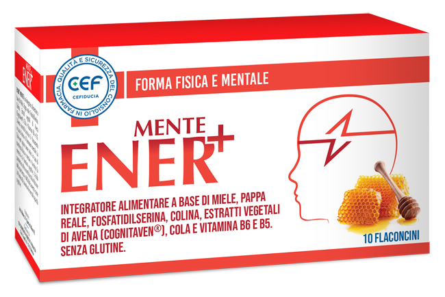 CEF ENER+ MENTE 10 FLACONCINI - Luckyfarma.it