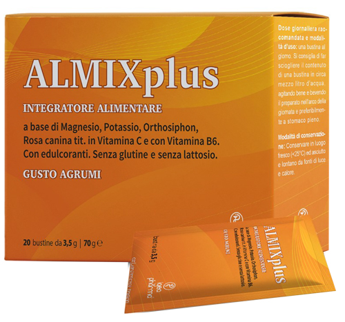 ALMIX PLUS 20 STICK PACK GUSTO AGRUMI - Luckyfarma.it