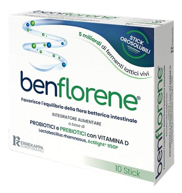 BENFLORENE 10 STICK OROSOLUBILI - Luckyfarma.it