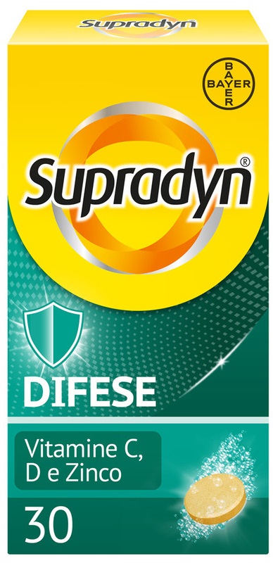 SUPRADYN DIFESE 30 COMPRESSE EFFERVESCENTI - Luckyfarma.it