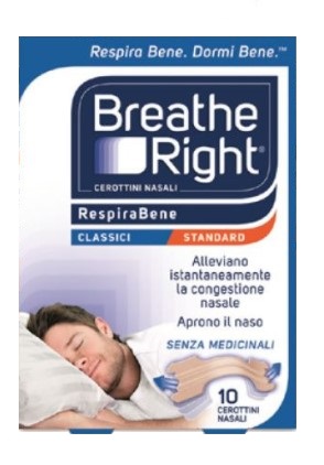 CEROTTI NASALI BREATH RIGHT CLASSICI 10 PEZZI - Luckyfarma.it