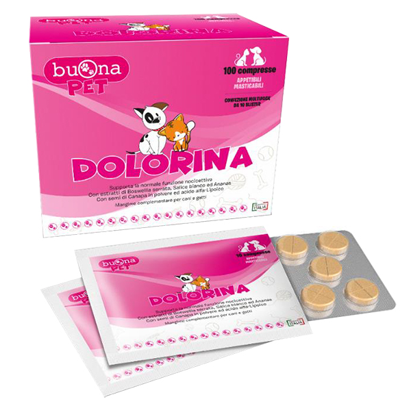 DOLORINA 100 COMPRESSE MASTICABILI - Luckyfarma.it