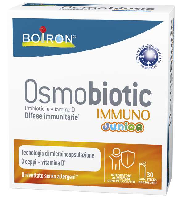 OSMOBIOTIC IMMUNO JUNIOR 30 STICK - Luckyfarma.it