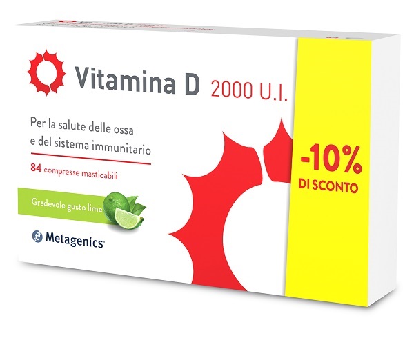 VITAMINA D2000 UI 84 PROMO-10% - Luckyfarma.it