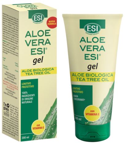 ESI ALOE VERA GEL VITAMINA E + TEA TREE 200 ML - Luckyfarma.it