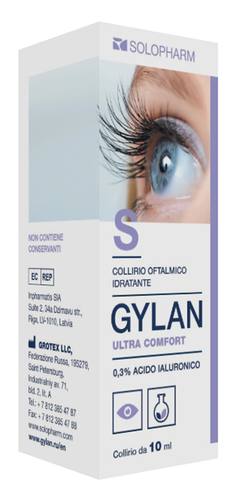GYLAN ULTRA COMFORT GOCCE OFTALMICHE 10 ML - Luckyfarma.it