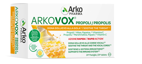 ARKOVOX PROPOLI MIELE/LIMONE 24 COMPRESSE - Luckyfarma.it