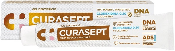CURASEPT GEL DENTIFRICIO ADS DNA TRATTAMENTO PROTETTIVO 75 ML - Luckyfarma.it