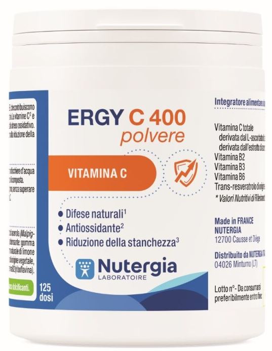 ERGY C 400 POLVERE 125 G - Luckyfarma.it
