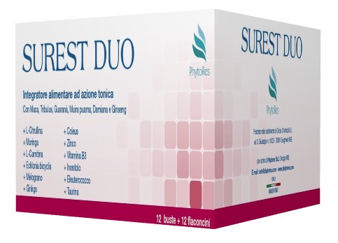 SUREST DUO 12 BUSTINE 9G + 12 FIALETTE 20ML - Luckyfarma.it