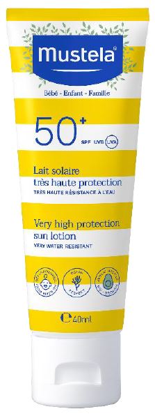 MUSTELA LATTE SOLARE 40 ML - Luckyfarma.it