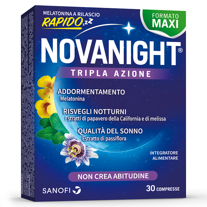 NOVANIGHT 30 COMPRESSE RILASCIO RADIDO NEW - Luckyfarma.it