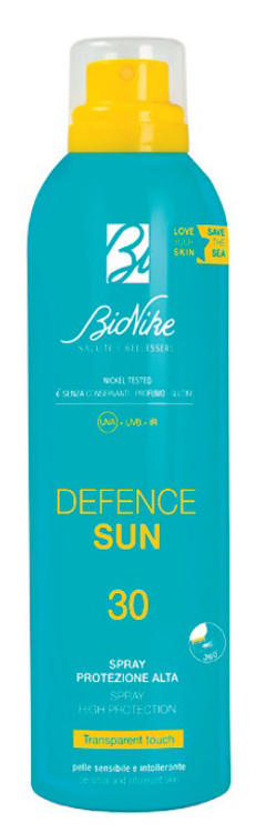 DEFENCE SUN SPRAY TRANSPARENT TOUCH 30 200 ML - Luckyfarma.it