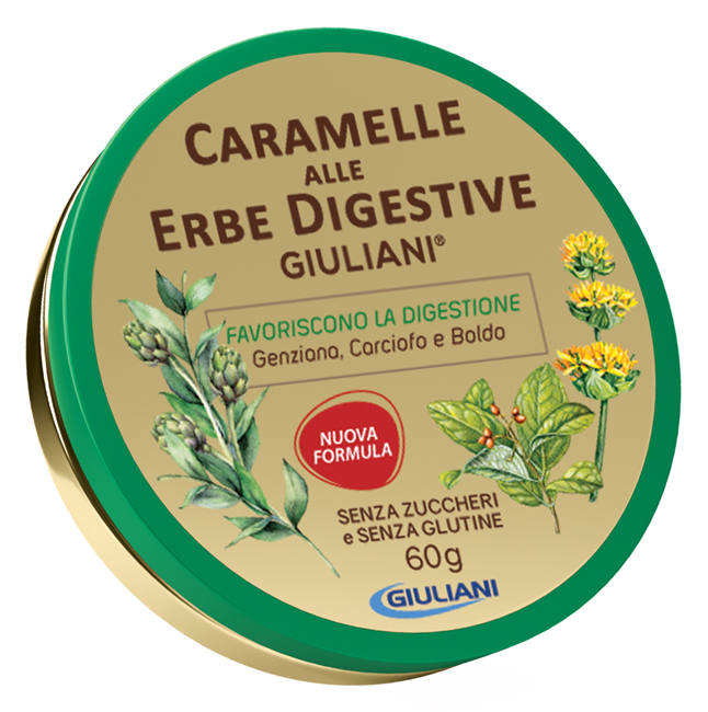 CARAMELLE DIGESTIVE SENZA ZUCCHERO NUOVA FORMULAZIONE 60 G - Luckyfarma.it
