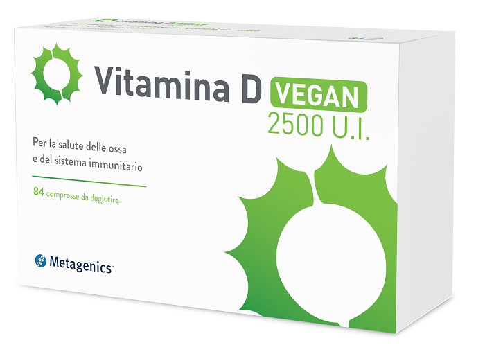 VIT D 2500 IU VEGAN 84 COMPRESSE - Luckyfarma.it