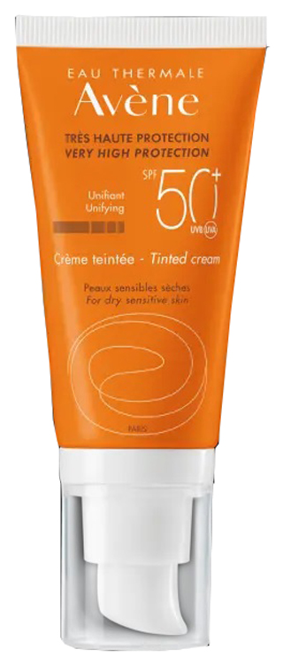 AVENE SOL CREMA SPF50+ COLORATA NUOVA FORMULA 50 ML - Luckyfarma.it