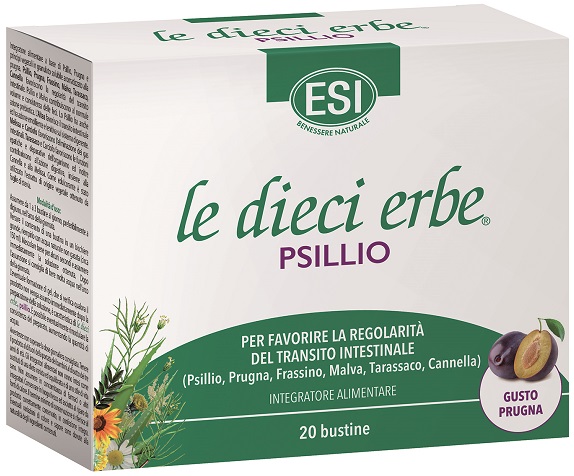 ESI LE DIECI ERBE PSILLIO 20 BUSTINE 5,6 G - Luckyfarma.it