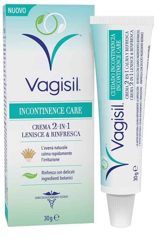 VAGISIL INCONTINENCE CARE CREMA 2IN1 LENISCE & RINFRESCA 30 G - Luckyfarma.it